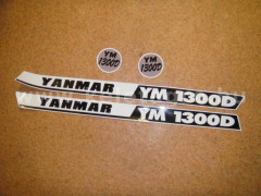 Felirat készlet Yanmar YM1300D - Japán Kistraktorok - 